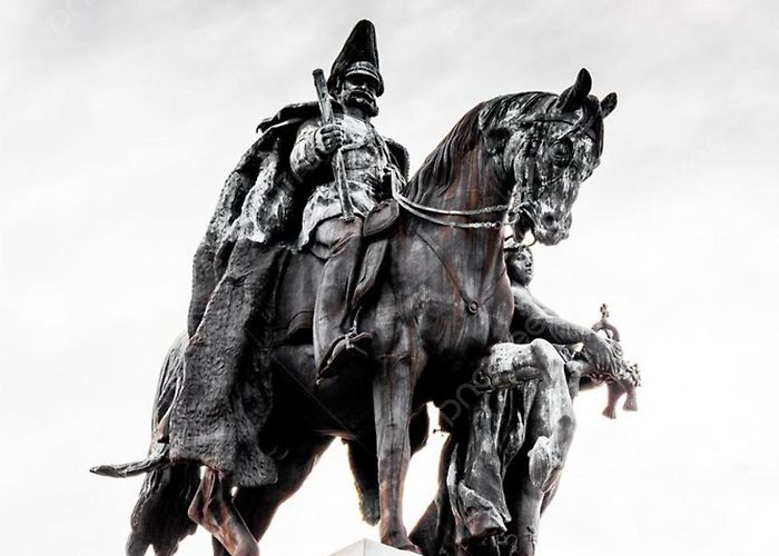 Deutsches Eck Kaiser Wilhelm Memorial Deutsches Eck In Koblenz Rhineland ... photo