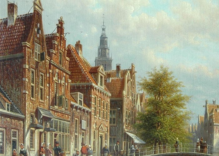 Dutch Cheesemuseum Johannes Franciscus Spohler | Paintings prev. for Sale | Dutch ... photo