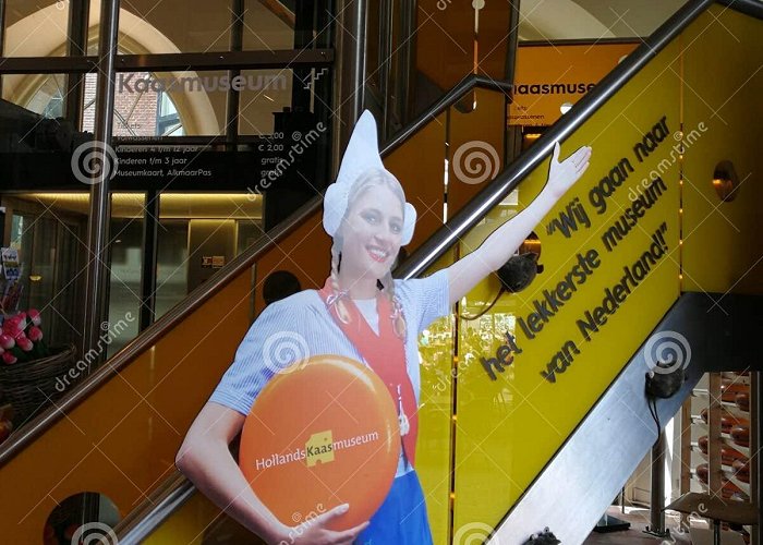 Dutch Cheesemuseum Holland Netherlands Alkmaar Dutch Cheese Lady Signage Gouda Museum ... photo