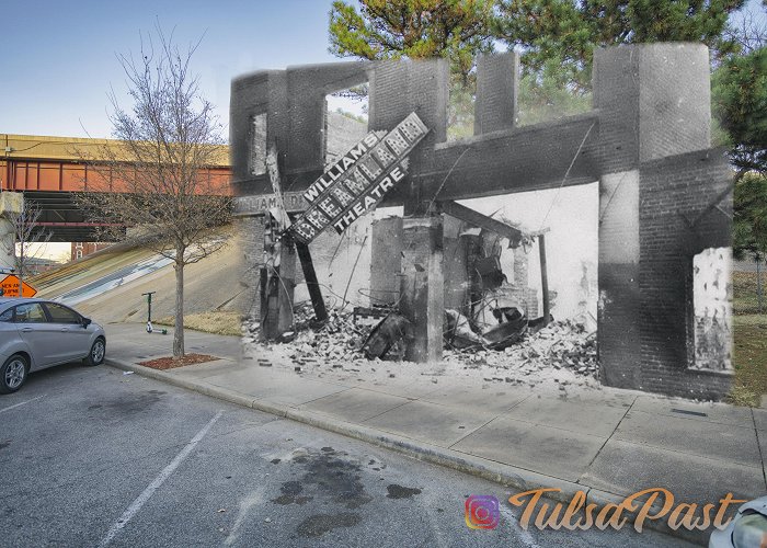 Tulsa Theater The aftermath of the 1921 Tulsa Race Massacre - Williams Dreamland ... photo