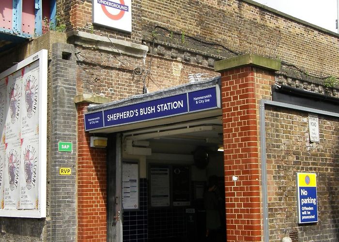 Shepherd's Bush Market (Hammersmith and Circle lines) Shepherd's Bush Market station - A Picture from Hammersmith to ... photo
