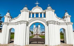 Villa Idilliska Latgaliesu Lauku Maja Ar Melno Pirti Aglona Exterior photo