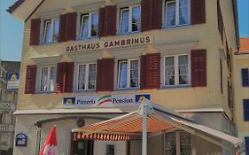 Hotel Pizzeria-Pension Gambrinus Walzenhausen Exterior photo