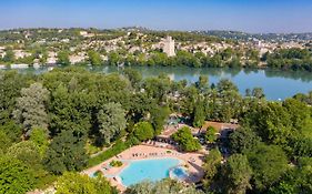 Hotel Camping Du Pont D'Avignon Exterior photo