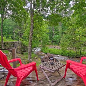 Villa The Mill River Cabin With Fireplace And River View! Exterior photo