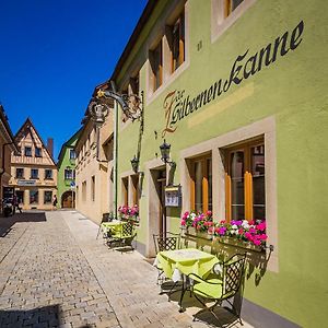 Hotel Gästehaus und Café Zur Silbernen Kanne Rothenburg ob der Tauber Exterior photo