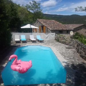 Villa Maison De Charme 3 Etoiles Dans Les Cevennes Avec Terrasse Et Piscine Privee Cros  Exterior photo