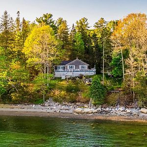 Villa Lucky Stone Retreat - Private Beach & Acadia View Sullivan Exterior photo