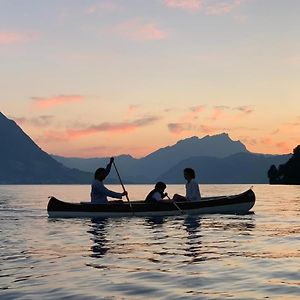 Ferienwohnungen mit 5 Betten in Gersau direkt am Vierwaldstättersee Exterior photo