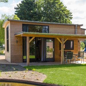 Villa Fraai Tiny House Aan Het Veluwemeer Met Uitzicht & Veranda Hulshorst Exterior photo