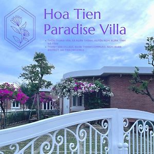 Hoa Tien Paradise Villa Provinz Hà Tĩnh Exterior photo