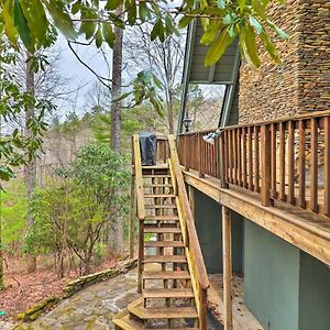 Villa Amazing A-Frame With Private Hiking And Amenities Brevard Exterior photo