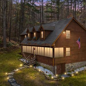 Villa Sleepy Hollow 5Br Cabin - National Park 7 Min, Hot Tub, Fire Pit, Sleeps 12 Luray Exterior photo