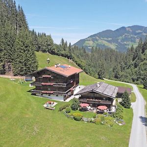 Ferienwohnung Alpboden Auffach Exterior photo