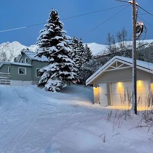 Villa House With Garage In Central Lyngen Lyngseidet Exterior photo