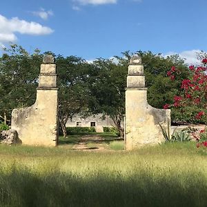 Private Restored Hacienda With Its Own Cenote Espita Exterior photo