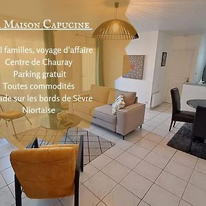 Villa - Maison Capucine- Proche Centre D'Affaire Chauray, Jardin, Parking, Wifi Et Netflix, Ideal Voyage D'Affaire, Familles, Ou Simple Escapade Exterior photo