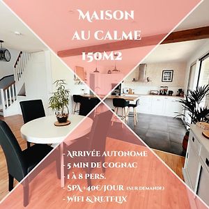 Villa Maison Au Calme A 5Min De Cognac Pour 1 A 8 Pers Richemont  Exterior photo