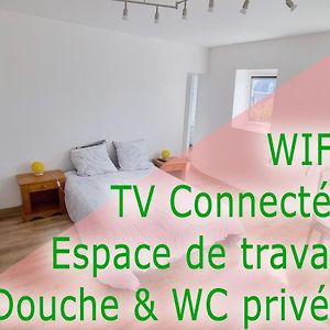 Ferienwohnung Studio - Le Petit Chateau Avesnois - Tv - Wifi - Sdb Privee - Cuisine Partagee Avesnes-sur-Helpe Exterior photo