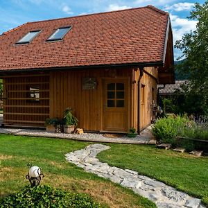 Villa Glamping Happiness With Sauna And Natural Pool Ribnica Exterior photo