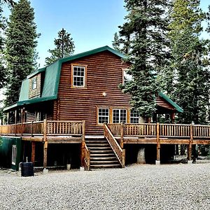 Villa Backwoods Bonanza - Big Cabin With Hot Tub! Duck Creek Village Exterior photo