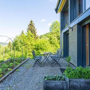 Ferienwohnung Eco-Gite Dans Chalet Neuf Au Pied Habère-Poche Exterior photo