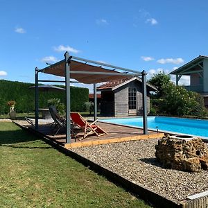 Villa Gite Ferme Equestre Avec Piscine Castex  Exterior photo