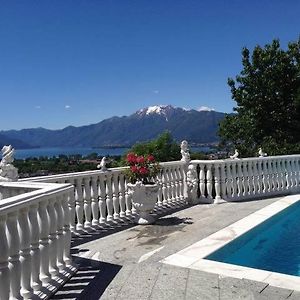 Villa Dream Holiday House With A Fantastic View Of Lake Maggiore And The Pool Gordola Exterior photo