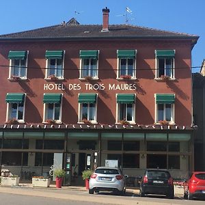 Hotel Les Trois Maures Verdun-sur-le-Doubs Exterior photo