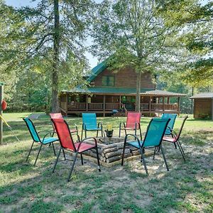 Villa Secluded Broken Bow Cabin With Fire Pit And Deck! Exterior photo