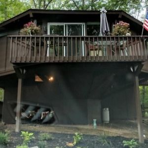 Villa Round Cabin - 5 Min To Bedford Pa - Deck - Hike- Golf Exterior photo