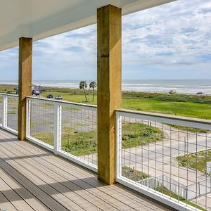 Villa Vibrant Galveston Beach House Steps To Beach! Exterior photo