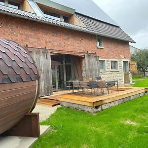 Landurlaub Mit Neugierigen Blicken In Den Pferdestall, Eingezauntem Garten, Kamin Und Sauna Rot am See Exterior photo