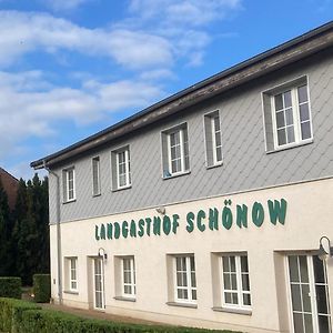 Pension Am Schoenower Schlosspark Passow  Exterior photo