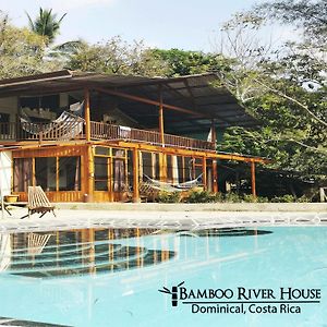 Bamboo River House And Hotel Dominical Exterior photo