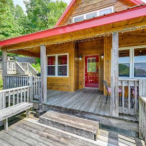 Villa Warm And Cozy Cabin With Deck On Top Of The Blue Ridge Fancy Gap Exterior photo