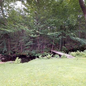 Villa Authentic Maine Log Cabin Greenville Exterior photo