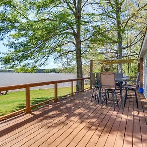Lakefront Prosperity Home With Private Boat Dock Lake Murray Shores Exterior photo