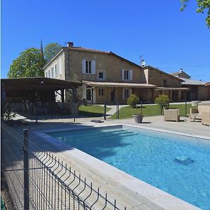 Villa Elegance Et Charme Au Coeur Des Vignes - Piscine Et Decoration Artisanale Le Pian-sur-Garonne Exterior photo