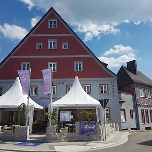 Seebauer-Hotel Die Ente von Wassertrüdingen Exterior photo