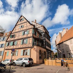 Ferienwohnung Au Bonheur des Anges Colmar Exterior photo