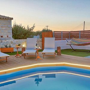 Anacosta Villa W Private Pool Cretan Seaside Gem Limenas Chersonisou Exterior photo