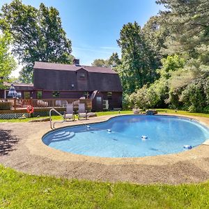 Villa Spacious East Haddam Retreat With Private Pool! Exterior photo