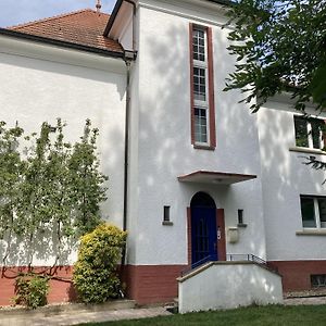 Idyllische Wohnung Am Kurpark Bad Schonborn Exterior photo