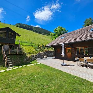 Ferienwohnung Sweet & Cosy Chalet In The Heart Of The Swiss Alps Troistorrents Exterior photo