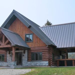 Villa Chalet De Ski Luxueux Au Bord Du Lac Avec Spa Saint Come Exterior photo