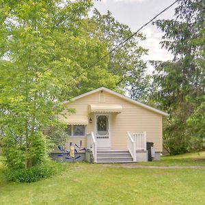 Lakefront Mayville Cottage With Dock And Grill! Exterior photo