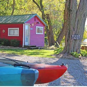 Villa Walleye Riverfront Cabin Lake Huron Exterior photo