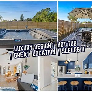 Villa Luxury Design, Hot Tub, Close Proximity To Beach Melbourne Exterior photo