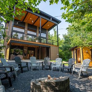 Villa Evasion Nature Adstock - Sauna, Ski & Spa Thetford Mines Exterior photo